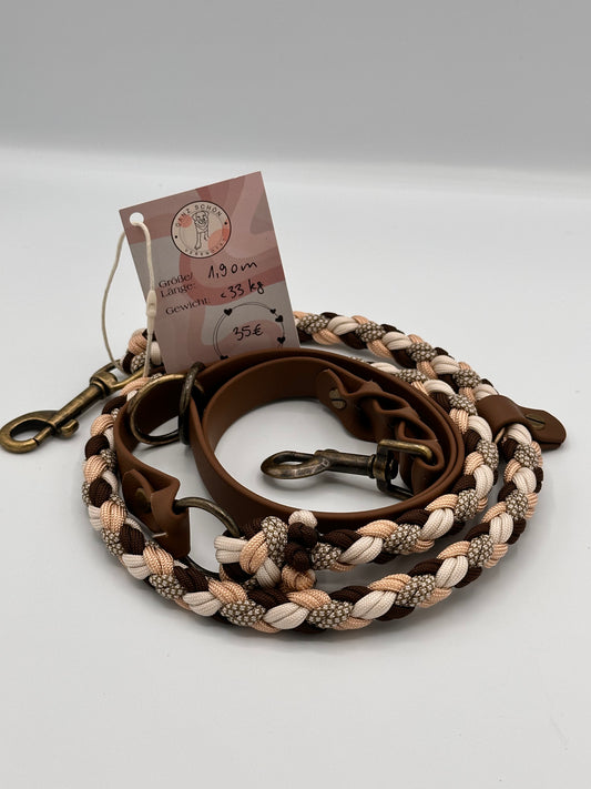 Gurtband x Paracord  Leine 1,90 m