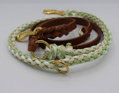 Kombileine Fettleder x Paracord